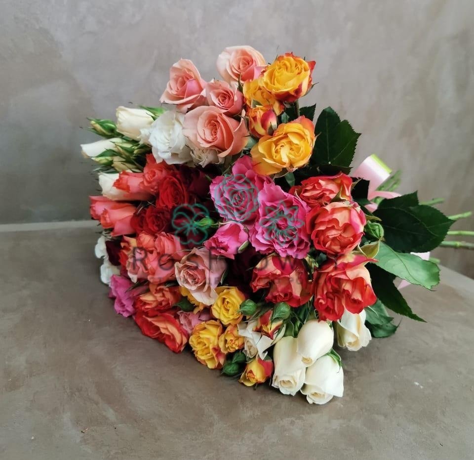 Букет цветов из: Розы в Третьяках