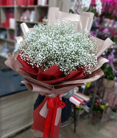Букет цветов из: Гипсофила в Третьяках