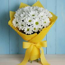 Букет цветов из:  Хризантемы в Третьяках