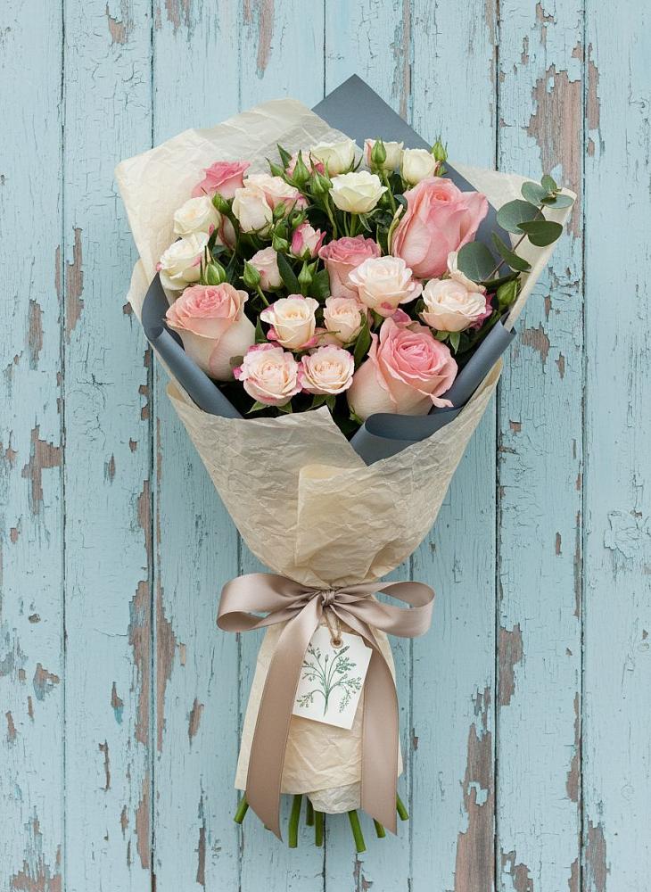 Букет цветов из: Розы в Третьяках