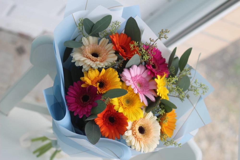 Букет цветов из: Герберы в Третьяках