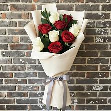 Букет цветов из:  Розы в Третьяках