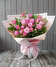 Букет Розовый кустик в Третьяках