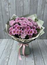 Букет цветов из:  Хризантемы в Третьяках