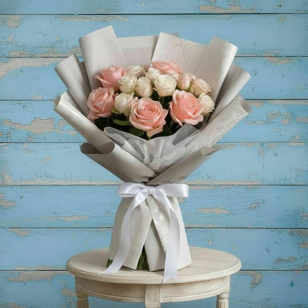 Букет цветов из: Розы в Третьяках