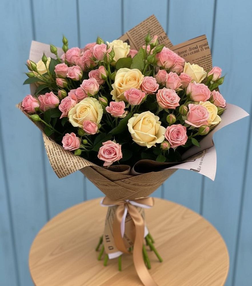 Букет цветов из: Розы в Третьяках