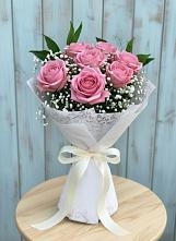 Букет цветов из:  Розы в Третьяках