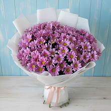 Букет цветов из:  Хризантемы в Третьяках