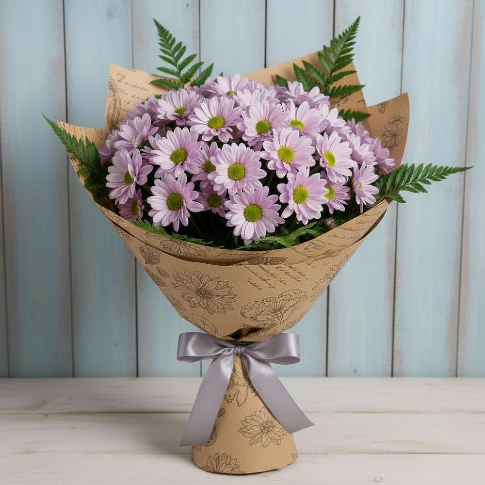 Букет цветов из: Хризантемы в Третьяках