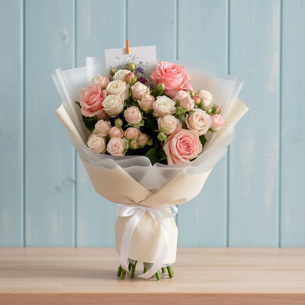 Букет цветов из: Розы в Третьяках