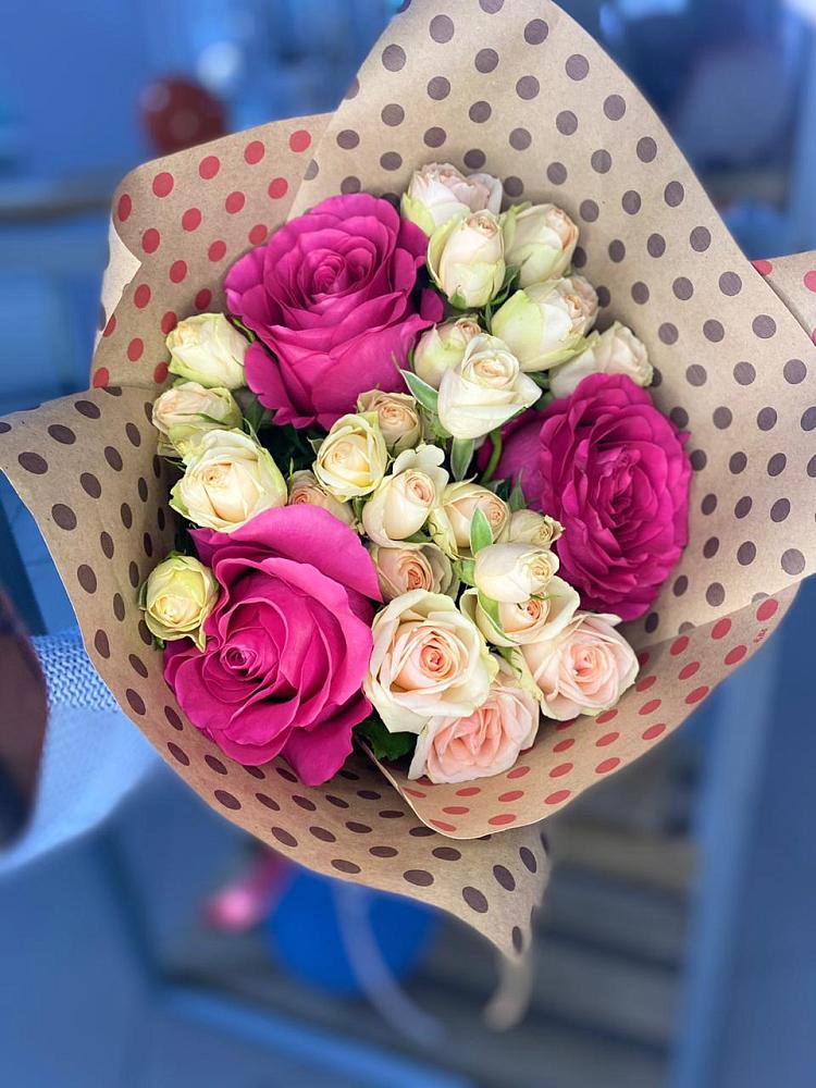 Букет цветов из: Розы в Третьяках