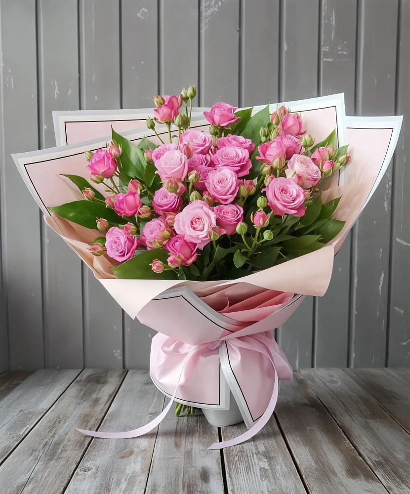 Букет Розовый кустик в Третьяках