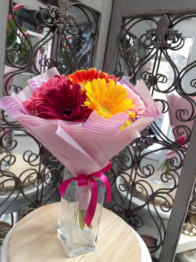 Букет цветов из: Герберы в Третьяках