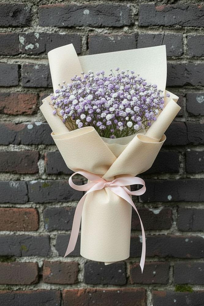 Букет цветов из: Гипсофила в Третьяках