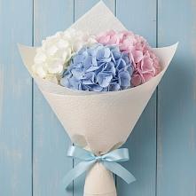 Букет цветов из:  Гортензия в Третьяках