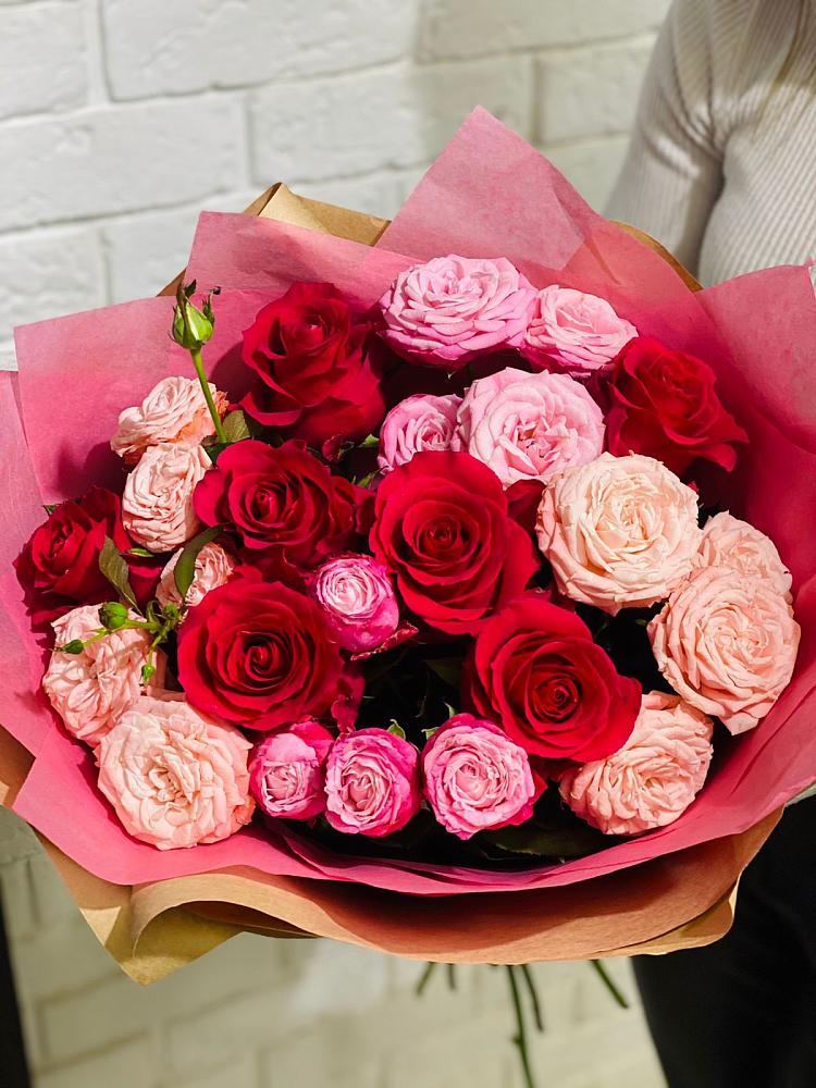 Букет цветов из: Розы в Третьяках