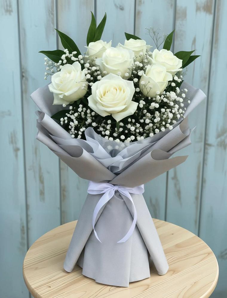 Букет цветов из: Розы в Третьяках