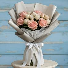 Букет цветов из:  Розы в Третьяках