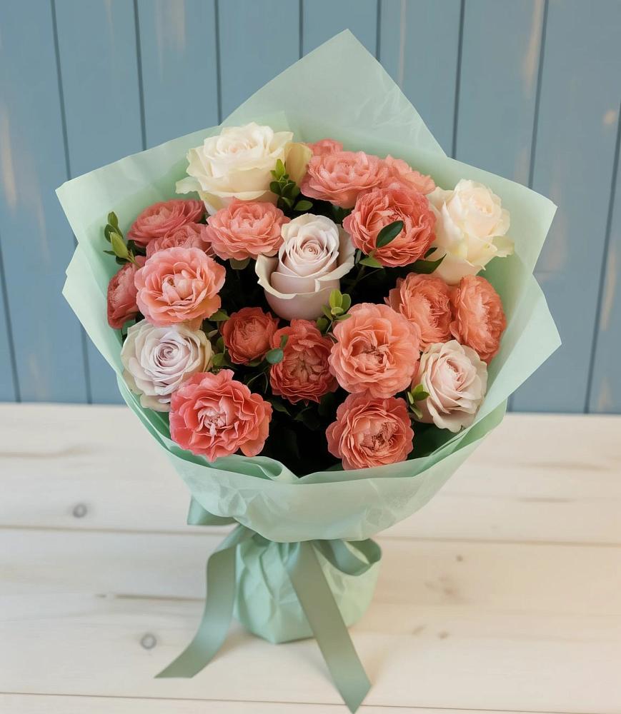 Букет цветов из: Розы в Третьяках