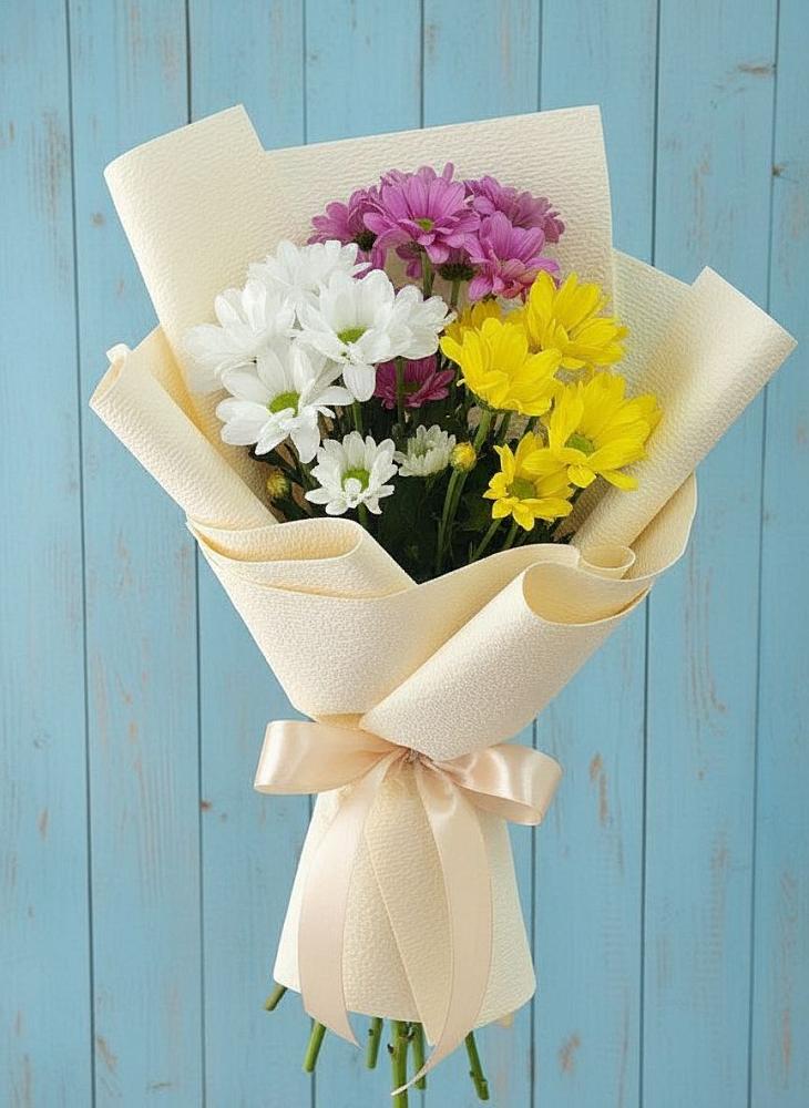 Букет цветов из: Хризантемы в Третьяках