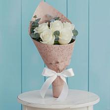 Букет цветов из:  Розы в Третьяках