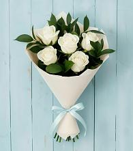 Букет цветов из:  Розы в Третьяках