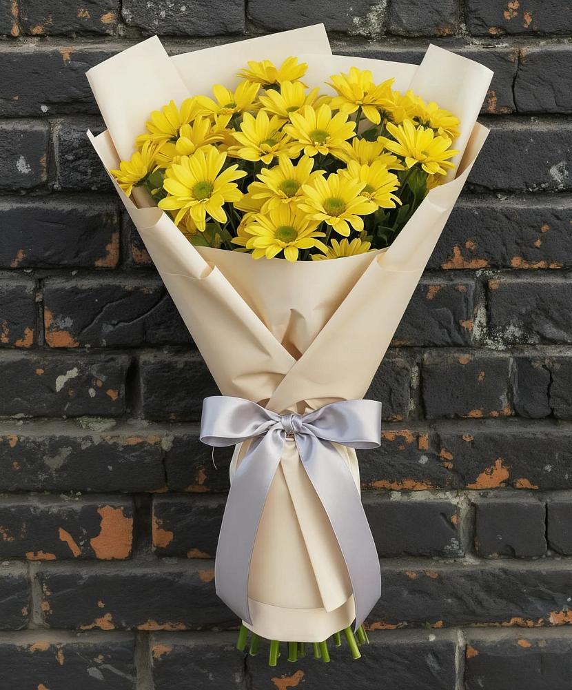 Букет цветов из: Хризантемы в Третьяках