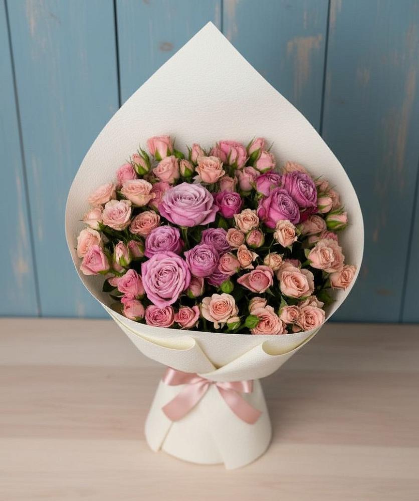 Букет цветов из: Розы в Третьяках