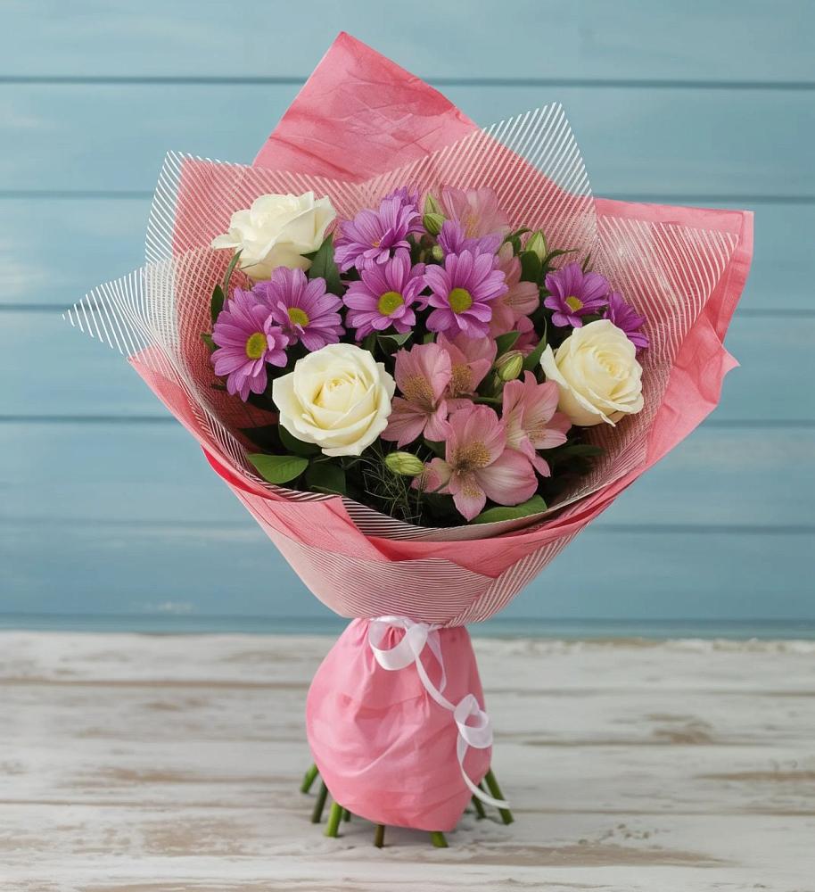 Букет цветов из: Герберы в Третьяках