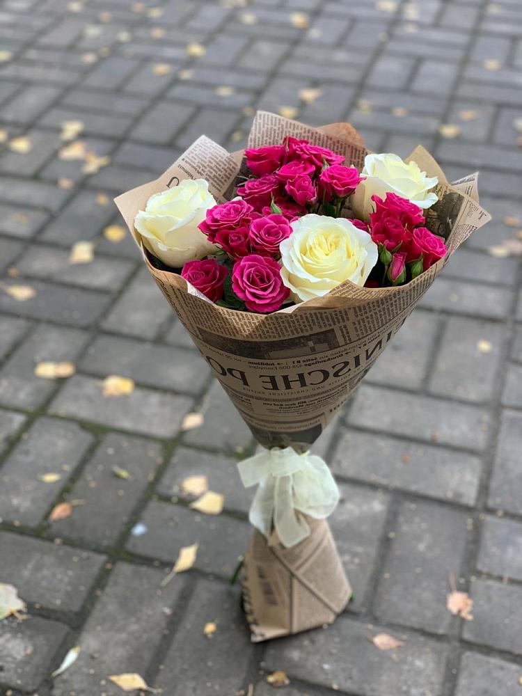 Букет цветов из: Розы в Третьяках