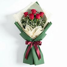 Букет цветов из:  Розы в Третьяках