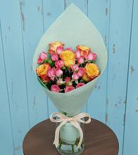 Букет цветов из:  Розы в Третьяках