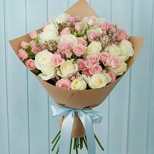 Букет цветов из:  Розы в Третьяках