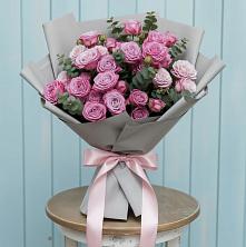 Букет цветов из:  Розы в Третьяках